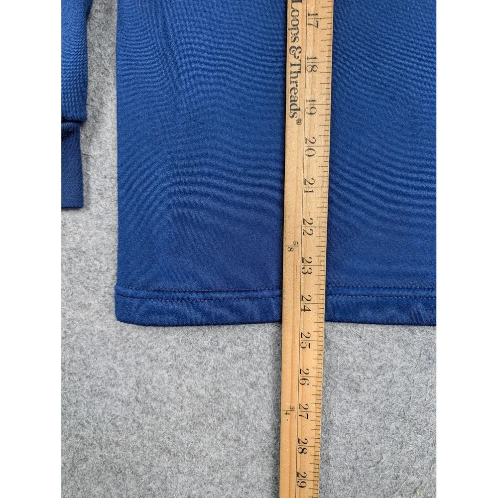 Vintage Patagonia Pullover Mens Medium Blue Capilene 1/4 Zip Fleece USA Hiking